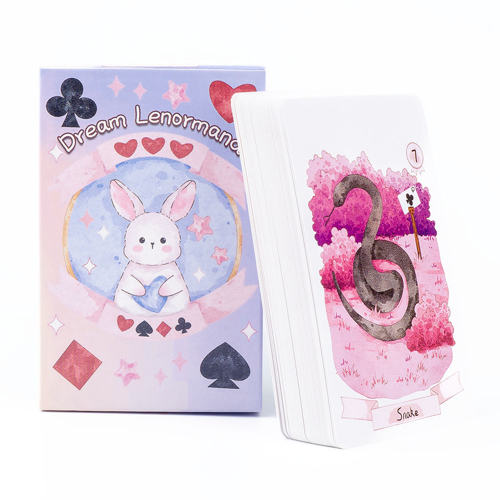 Tarot Cards Deck With Guidebook - Rana Psychic Dream Lenormand Tarot Deck