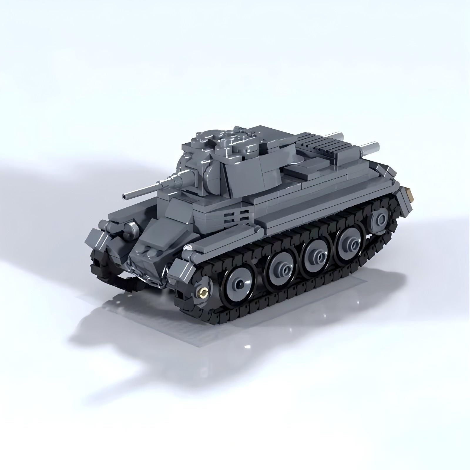 MOC Military Series Tracked Ar - огляд і ціна Lego Compatible Military Tank