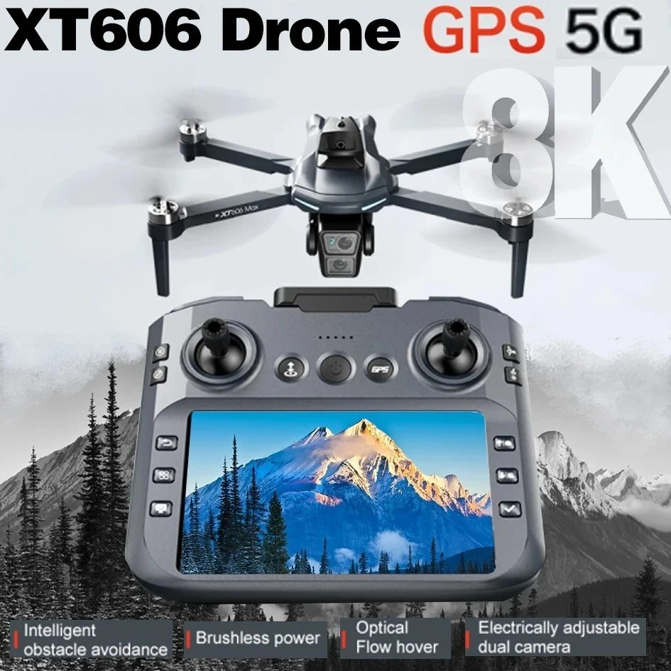 Original XT606 Drone Professio - огляд і ціна Fpv Brushless Rc Drone 4K