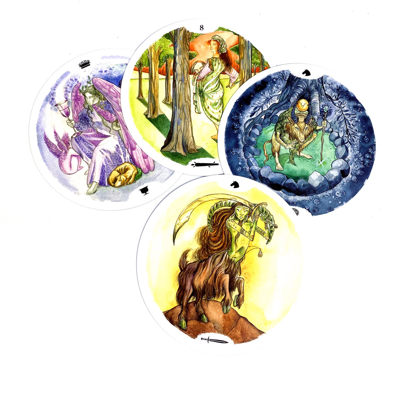 New Style Circle Of Life Tarot - огляд і ціна Tarot Cards Deck With Guidebook