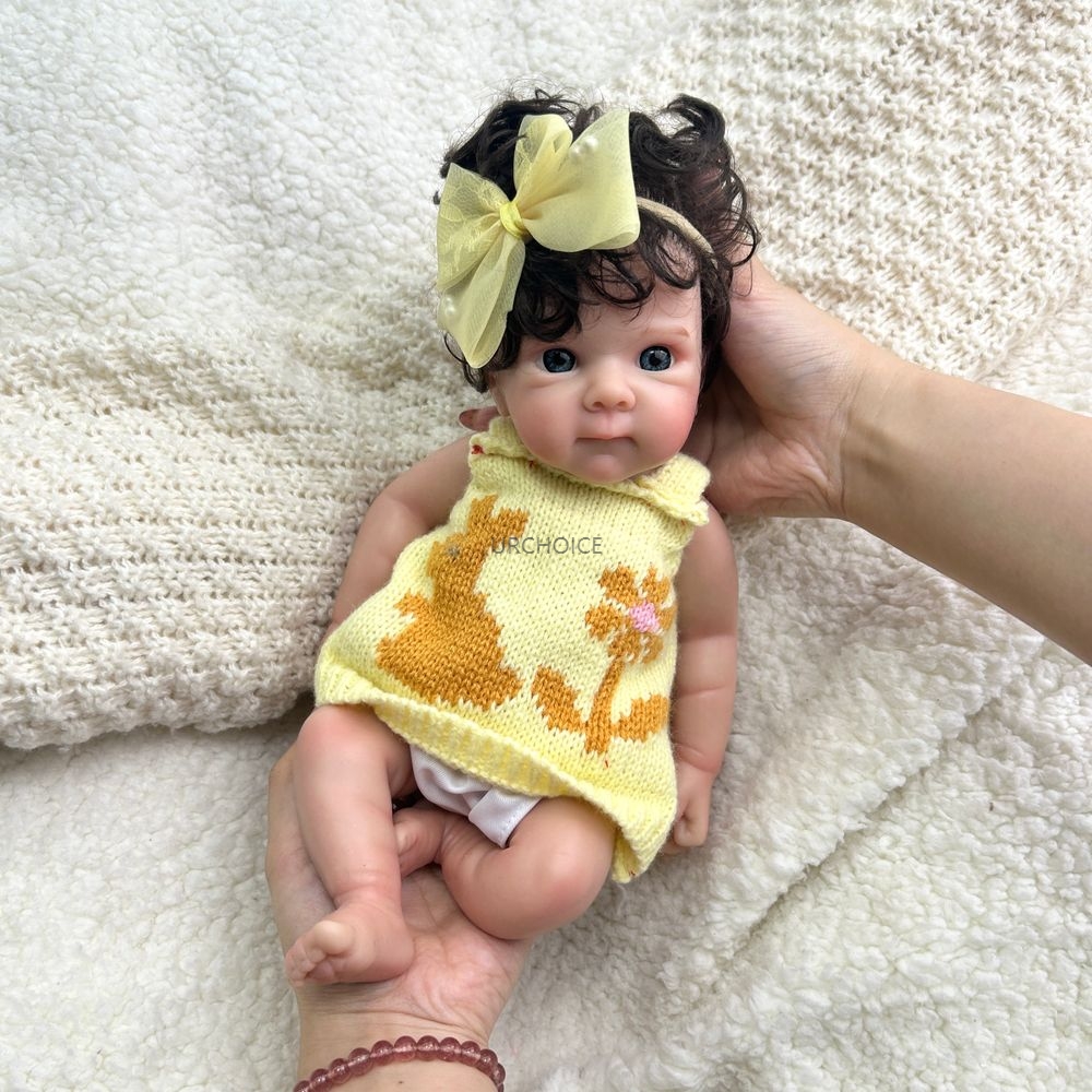Mini 12Inch Open Eyes Bettie w - огляд і ціна Reborn Baby Doll Silicone Realistic