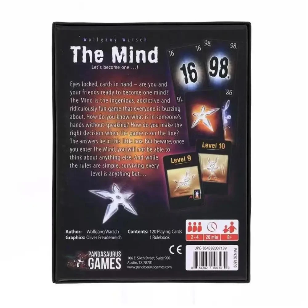 NEW The Mind Card Game Party P - огляд і ціна Board Games