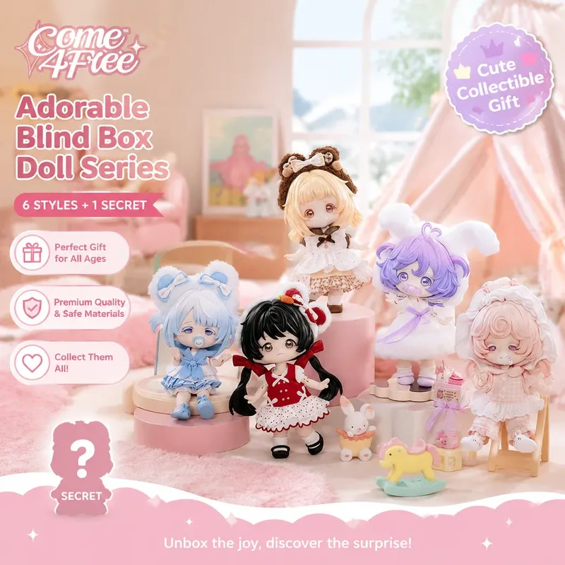 Come4free Blind Box Series Bjd - огляд і ціна Dolls