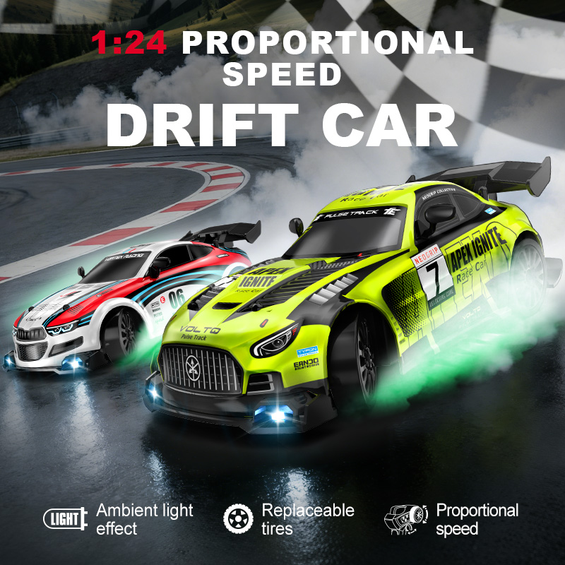 1 24 Scale 4WD RC Drift Car Re - огляд і ціна Rc Drift Car 1 24 Scale 4Wd