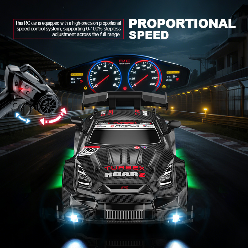 1 24 Scale 4WD RC Drift Car Re - огляд і ціна Rc Drift Car 1 24 Scale 4Wd