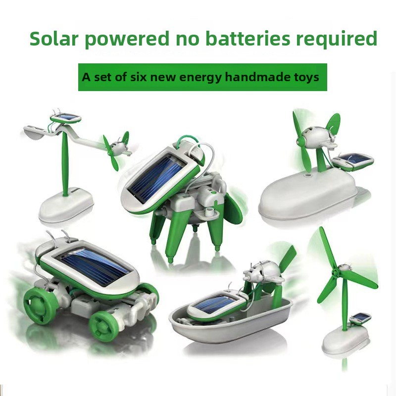 Robot Kits 6 in 1 DIY Solar Ro - огляд і ціна Stem Solar Robot Kit For Kids