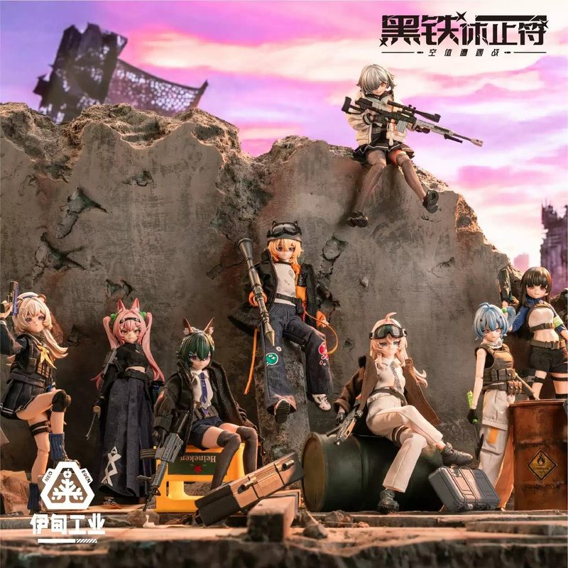 2026 New Eden Toys Black Iron  - огляд і ціна Anime Action Figure Blind Box