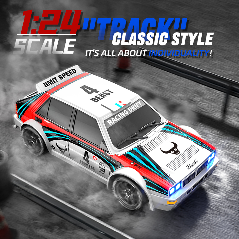New 4WD RC Car 1:24 Scale Four - огляд і ціна Rc Drift Car 1 24 Scale 4Wd