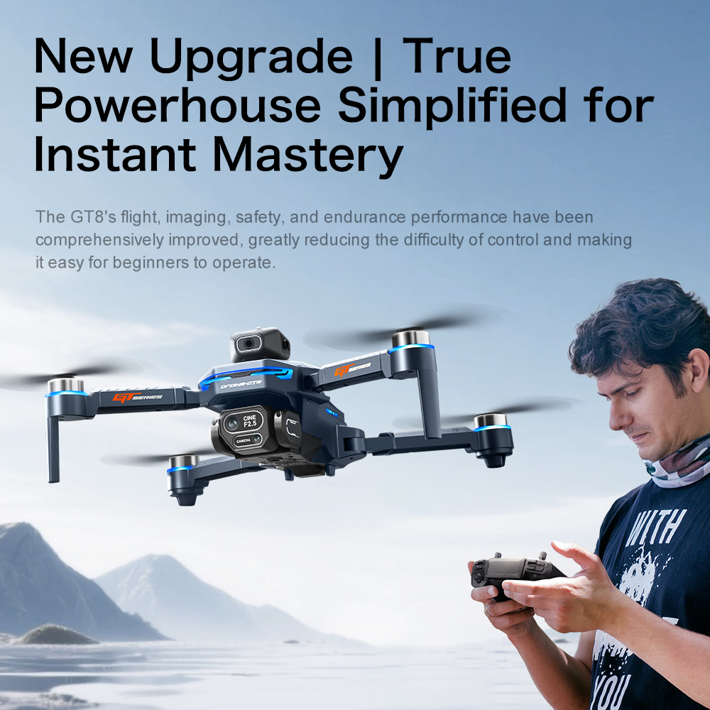Original GT8 Drone 8K Professi - огляд і ціна Fpv Brushless Rc Drone 4K