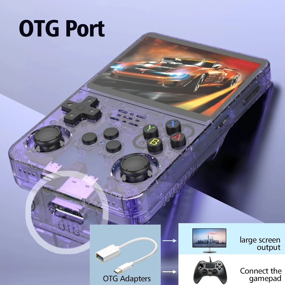 R36s New Handheld Game Console - огляд і ціна Retro Handheld Game Console R36S