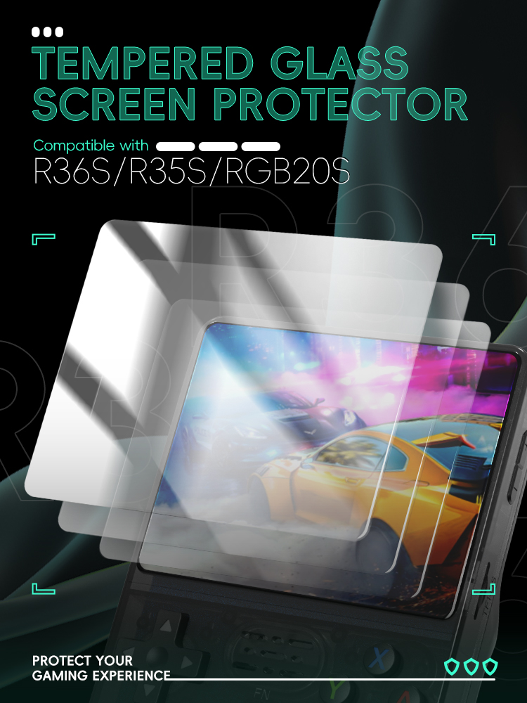DATA FROG R36S Screen Protecto - огляд і ціна Retro Handheld Game Console R36S
