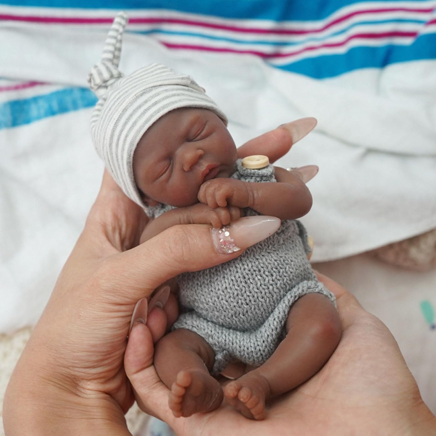 Reborn Baby Dolls 7 Inch Full  - огляд і ціна Reborn Baby Doll Silicone Realistic
