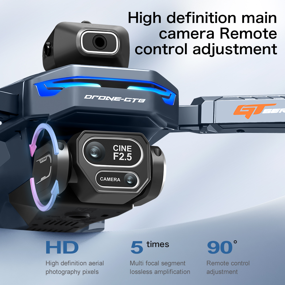 NEW GT8 HD RC Drone 4K Profess - огляд і ціна Fpv Brushless Rc Drone 4K