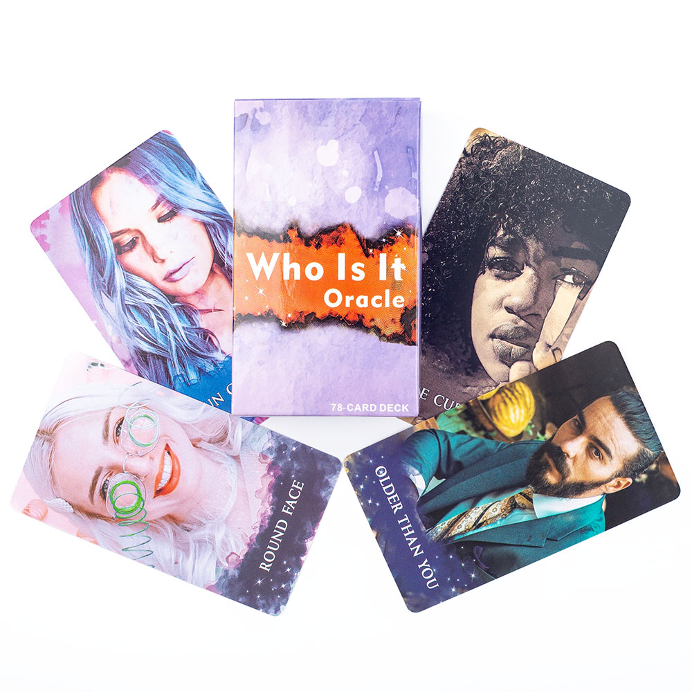Who Is It Oracle Cards 78 Card - огляд і ціна Tarot Cards Deck With Guidebook