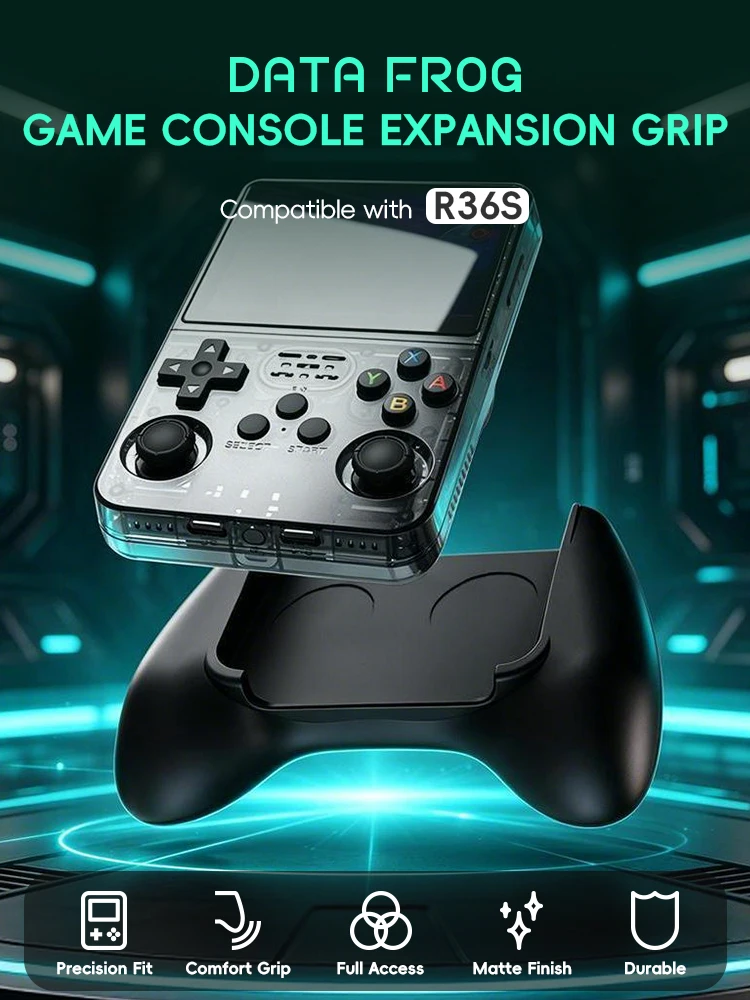 Data Frog R36S Game Grip Ergon - огляд і ціна Retro Handheld Game Console R36S
