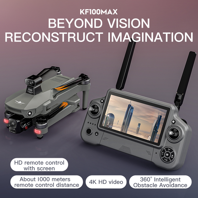 KF100 MAX GPS Drone 4K Camera  - огляд і ціна Fpv Brushless Rc Drone 4K