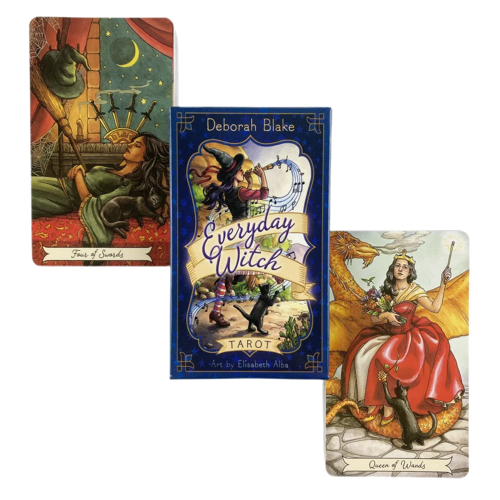Everyday Witch Tarot Cards Dec - огляд і ціна Tarot Cards Deck With Guidebook