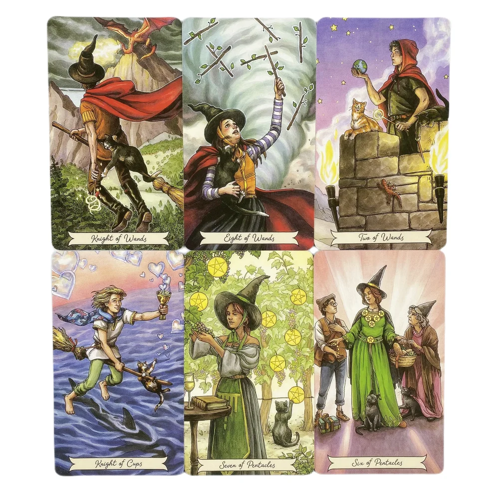 Everyday Witch Tarot Cards Dec - огляд і ціна Tarot Cards Deck With Guidebook