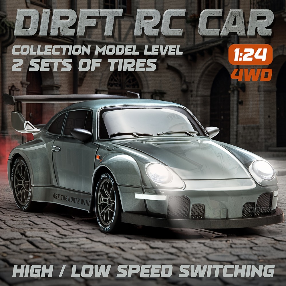 2.4G Remote Control RC Drift R - огляд і ціна Rc Drift Car 1 24 Scale 4Wd