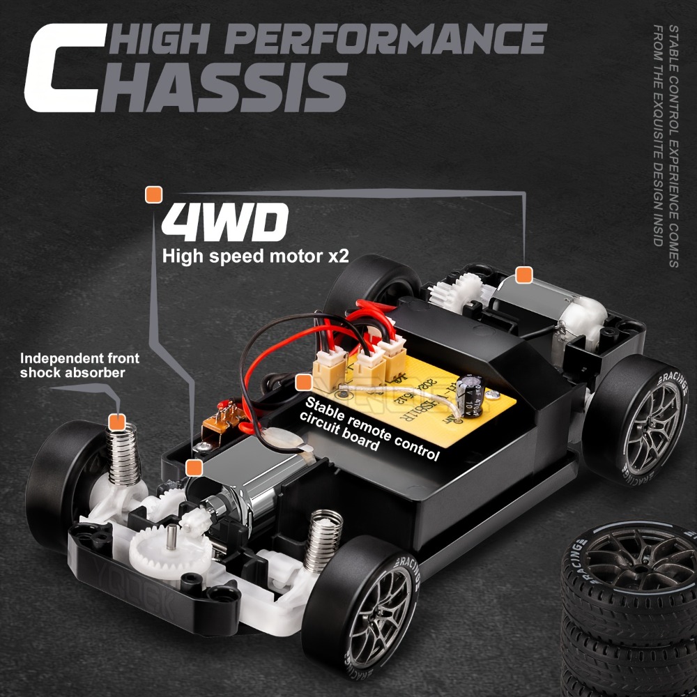 2.4G Remote Control RC Drift R - огляд і ціна Rc Drift Car 1 24 Scale 4Wd