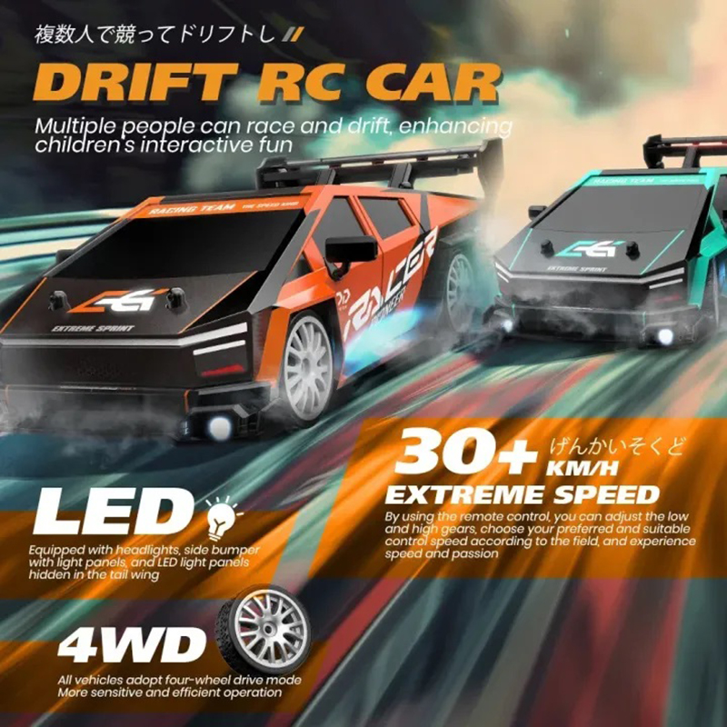 Remote Control Car RC Drift 2. - огляд і ціна Rc Drift Car 1 24 Scale 4Wd