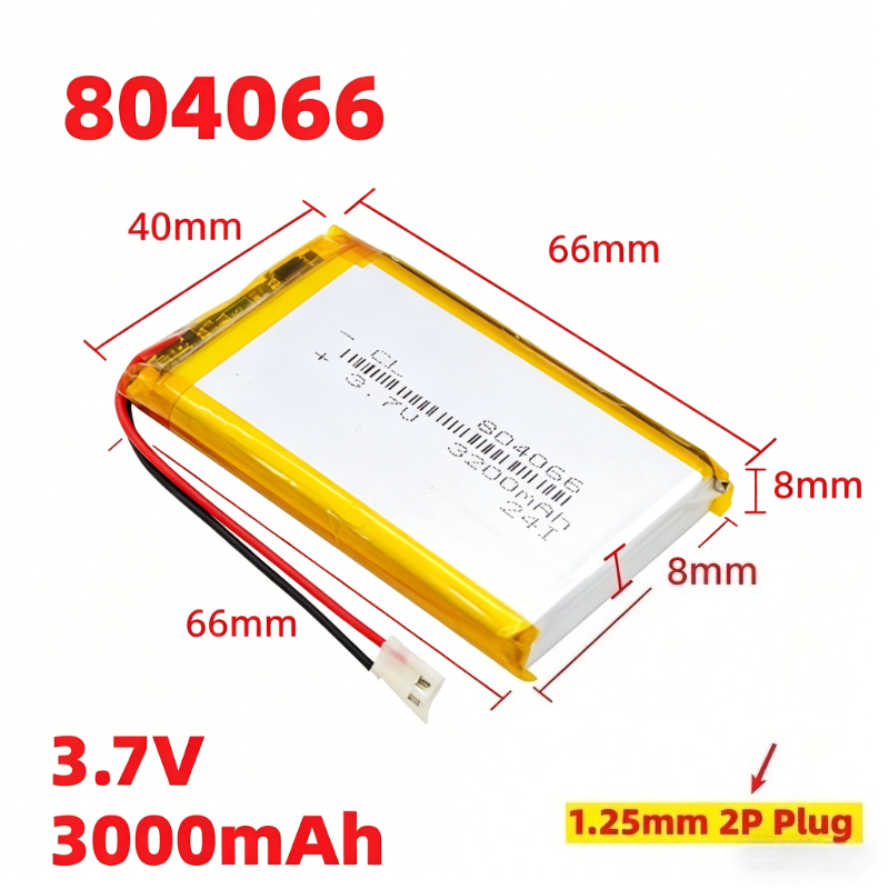 High Capacity 804066 Lithium P - огляд і ціна Retro Handheld Game Console R36S