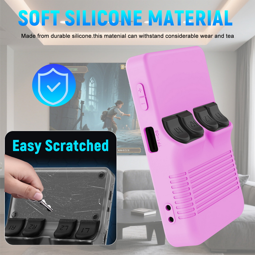 Silicone Protective Case for R - огляд і ціна Retro Handheld Game Console R36S