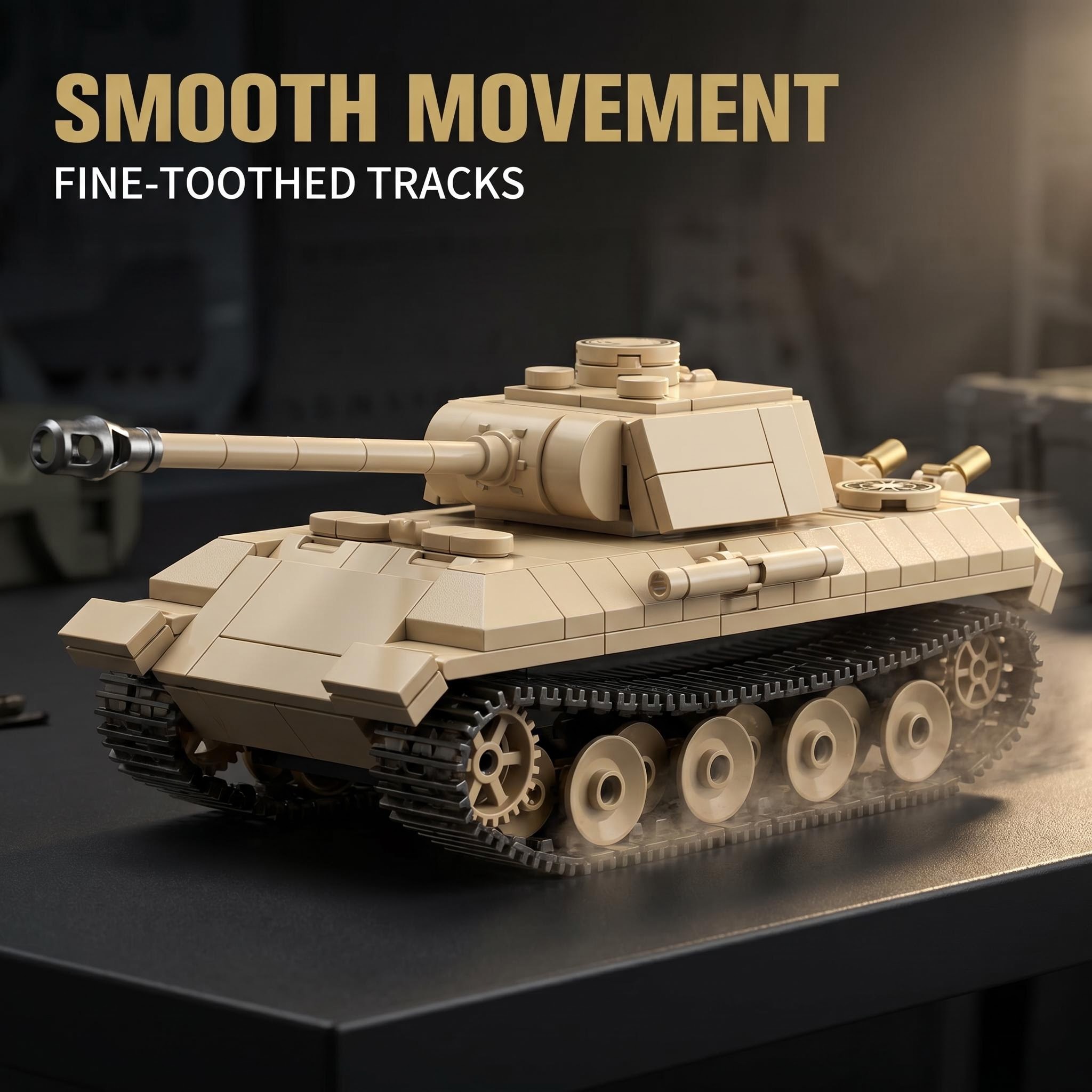 MOC Panther V Tank Tiger I KV- - огляд і ціна Lego Compatible Military Tank