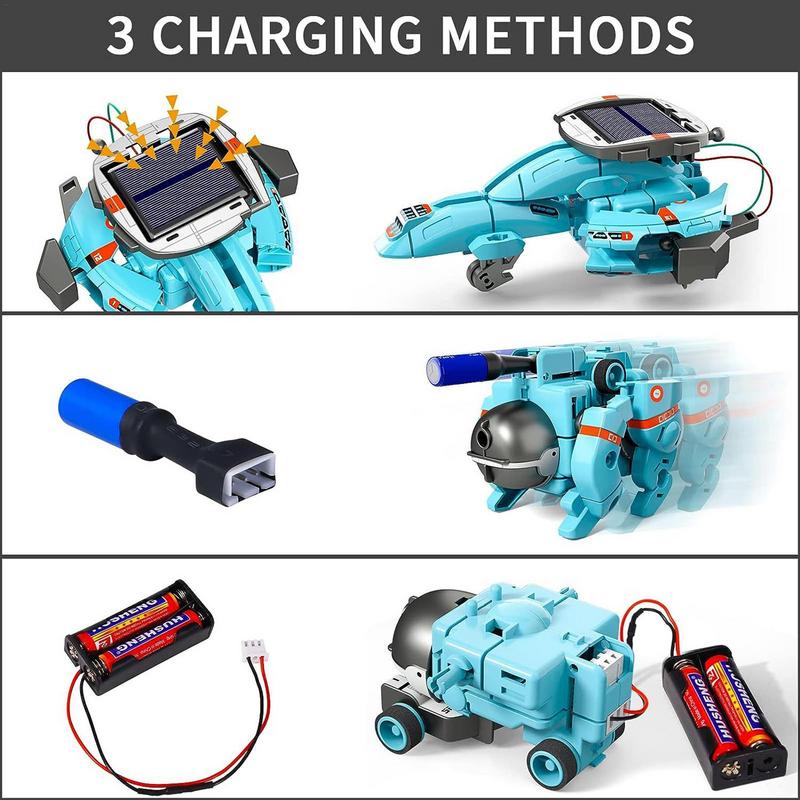 6 In 1 Solar Robot Kit Kids Ed - огляд і ціна Stem Solar Robot Kit For Kids
