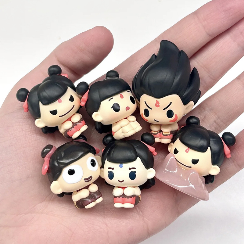 Ne Zha 2 Sit In A Row Series B - огляд і ціна Anime Action Figure Blind Box