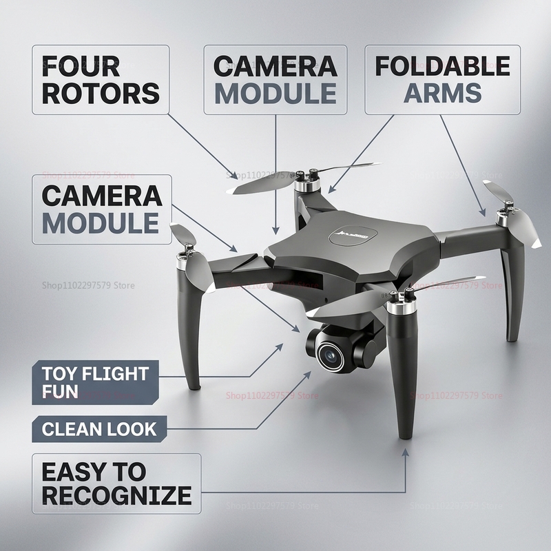 YL01 Mini Drone 8K Camera Prof - огляд і ціна Fpv Brushless Rc Drone 4K