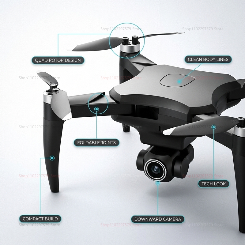 YL01 Mini Drone 8K Camera Prof - огляд і ціна Fpv Brushless Rc Drone 4K