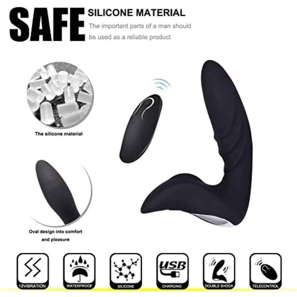 Male Sex Stimulator Anal Plug  - огляд і ціна Remote Control Toys