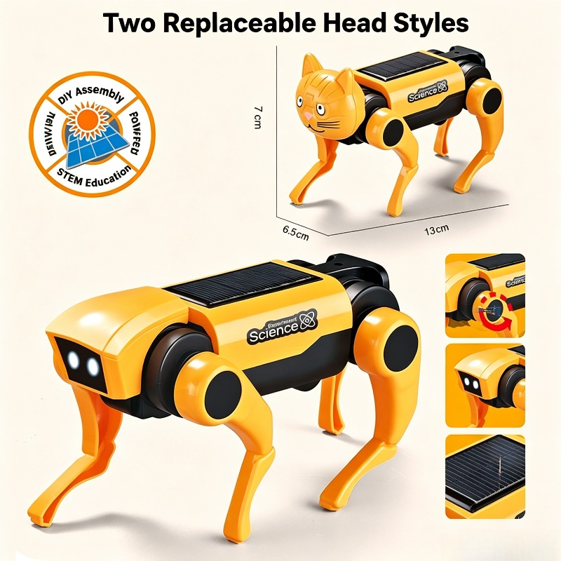 DIY Solar Powered Walking Mech - огляд і ціна Stem Solar Robot Kit For Kids