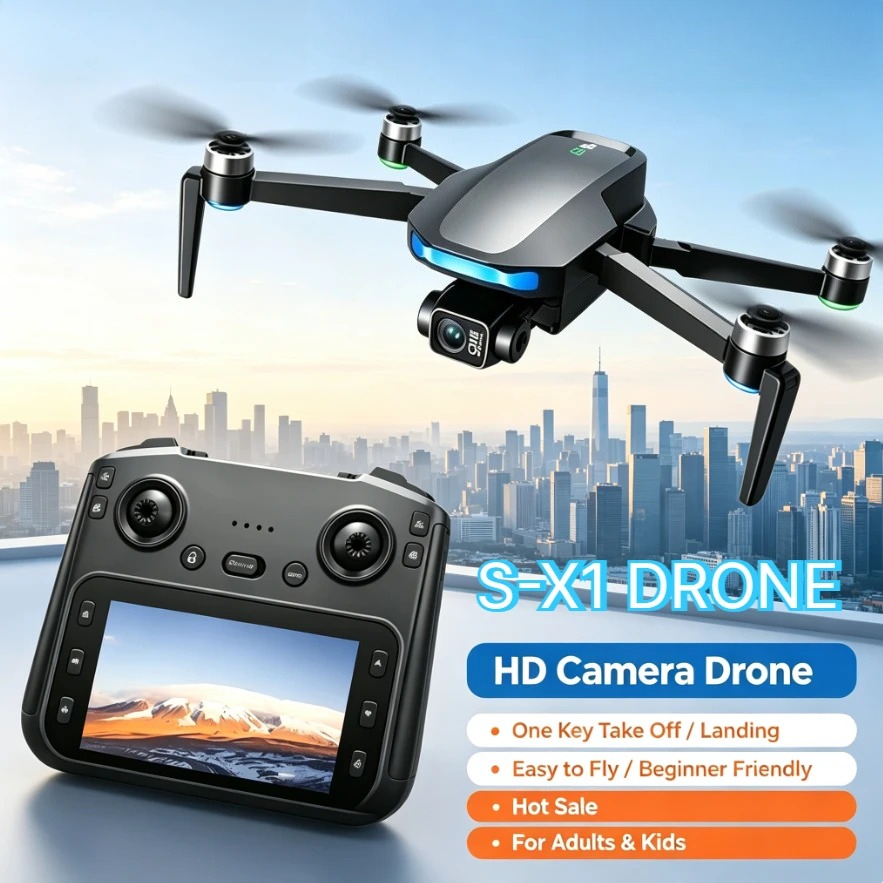 Original S-X1 GPS Drone 8K HD  - огляд і ціна Fpv Brushless Rc Drone 4K
