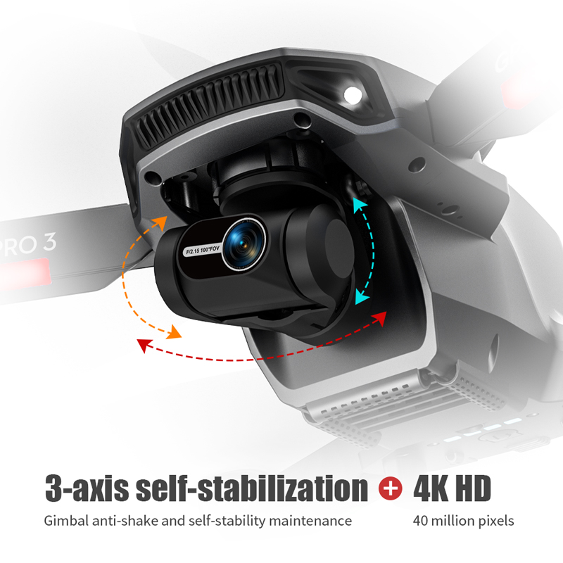 L106 Pro 3 Drone 5G WIFI FPV F - огляд і ціна Fpv Brushless Rc Drone 4K