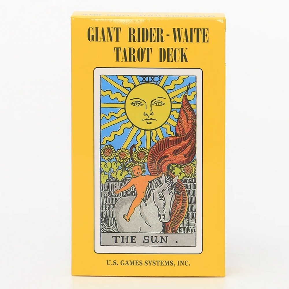 10*17.3cm Large Classic Rider  - огляд і ціна Tarot Cards Deck With Guidebook