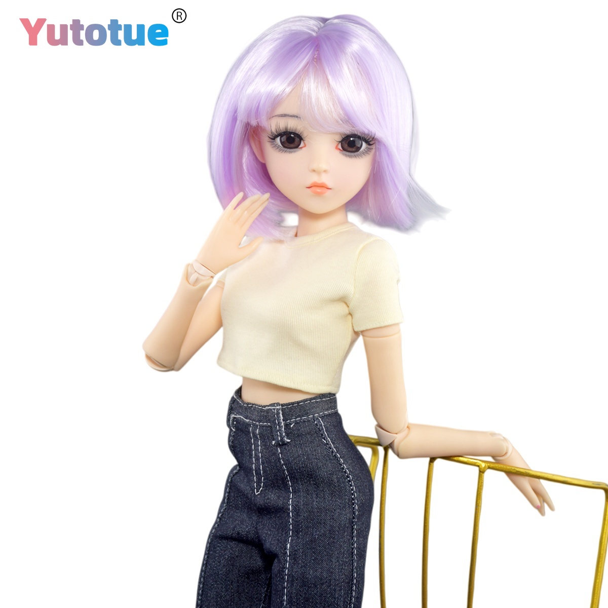 YUTOTUE 60cm Height Girl Doll  - огляд і ціна Bjd Doll 1 6 Full Set With Clothes