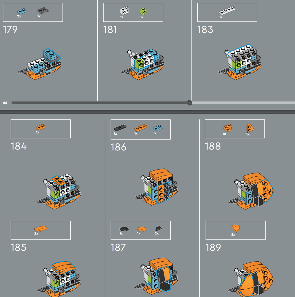 1190PCS 3D Versatile Wind Stee - огляд і ціна Building Blocks