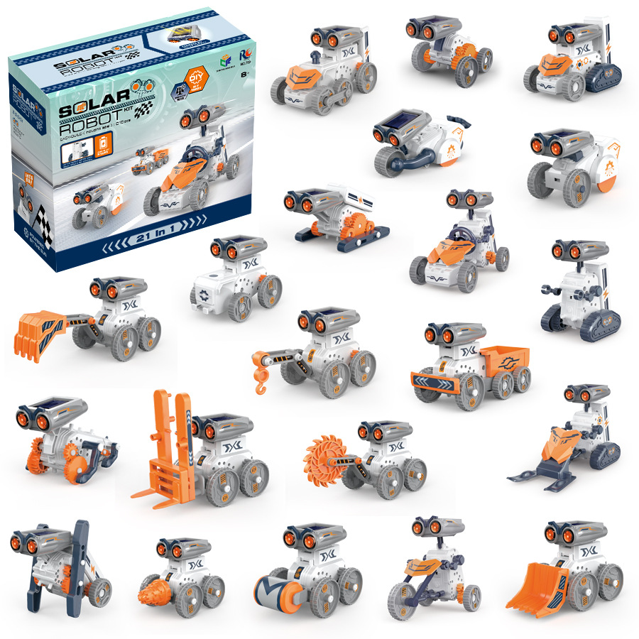 21 IN 1 STEM Solar Robot Kit T - огляд і ціна Stem Solar Robot Kit For Kids