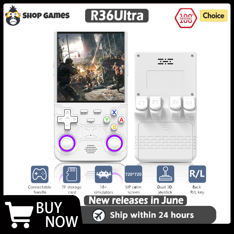 R36 Ultra Open Source R36S Vid - огляд і ціна Retro Handheld Game Console R36S