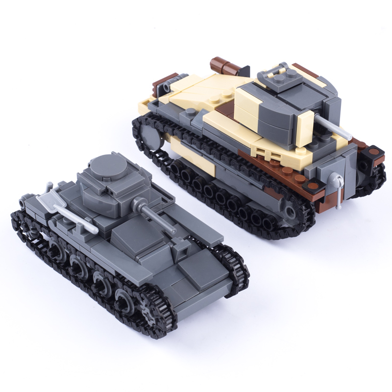 WW2 Japan Military Tank Buildi - огляд і ціна Lego Compatible Military Tank