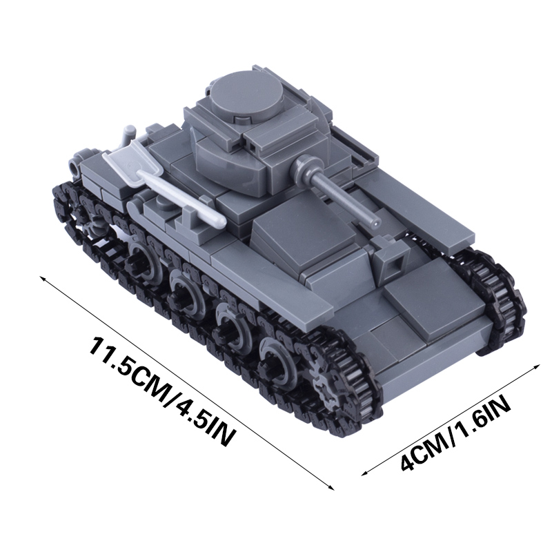 WW2 Japan Military Tank Buildi - огляд і ціна Lego Compatible Military Tank