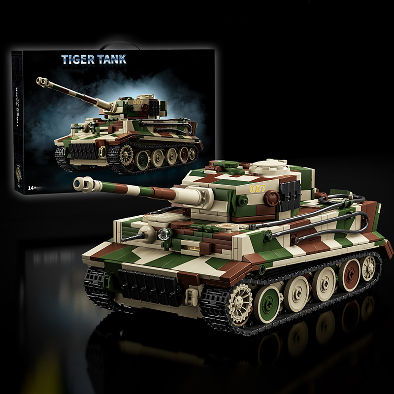 1:28 German Tiger Tank Buildin - огляд і ціна Lego Compatible Military Tank