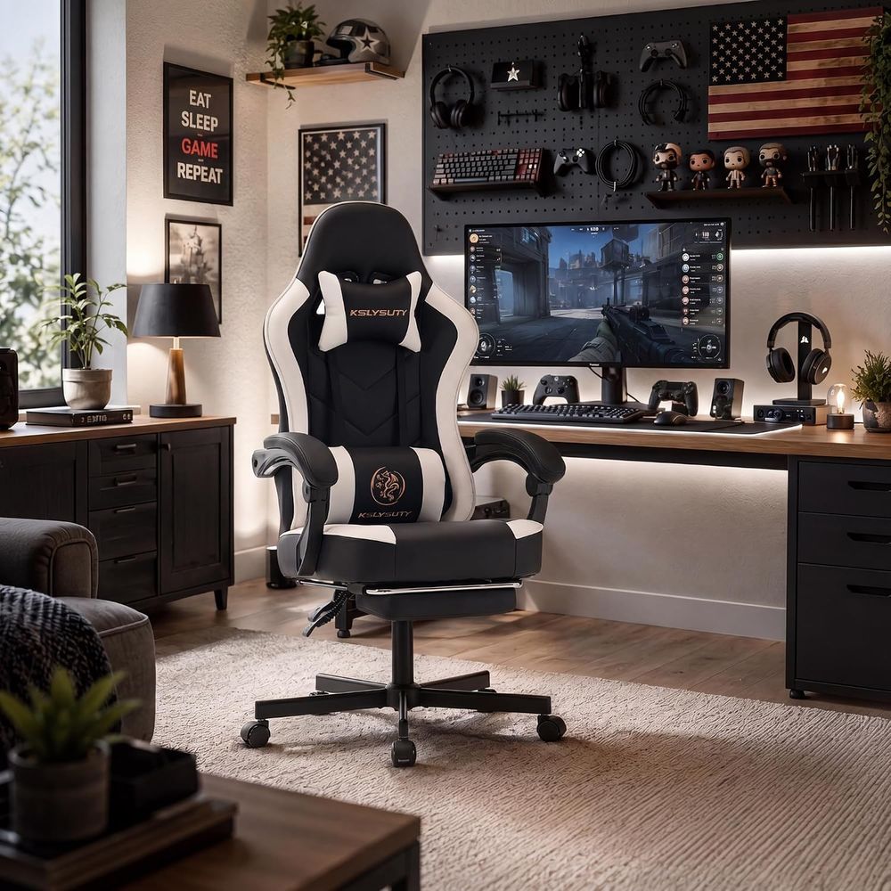 Desk Computer Gaming Chair - H - огляд і ціна Video Games