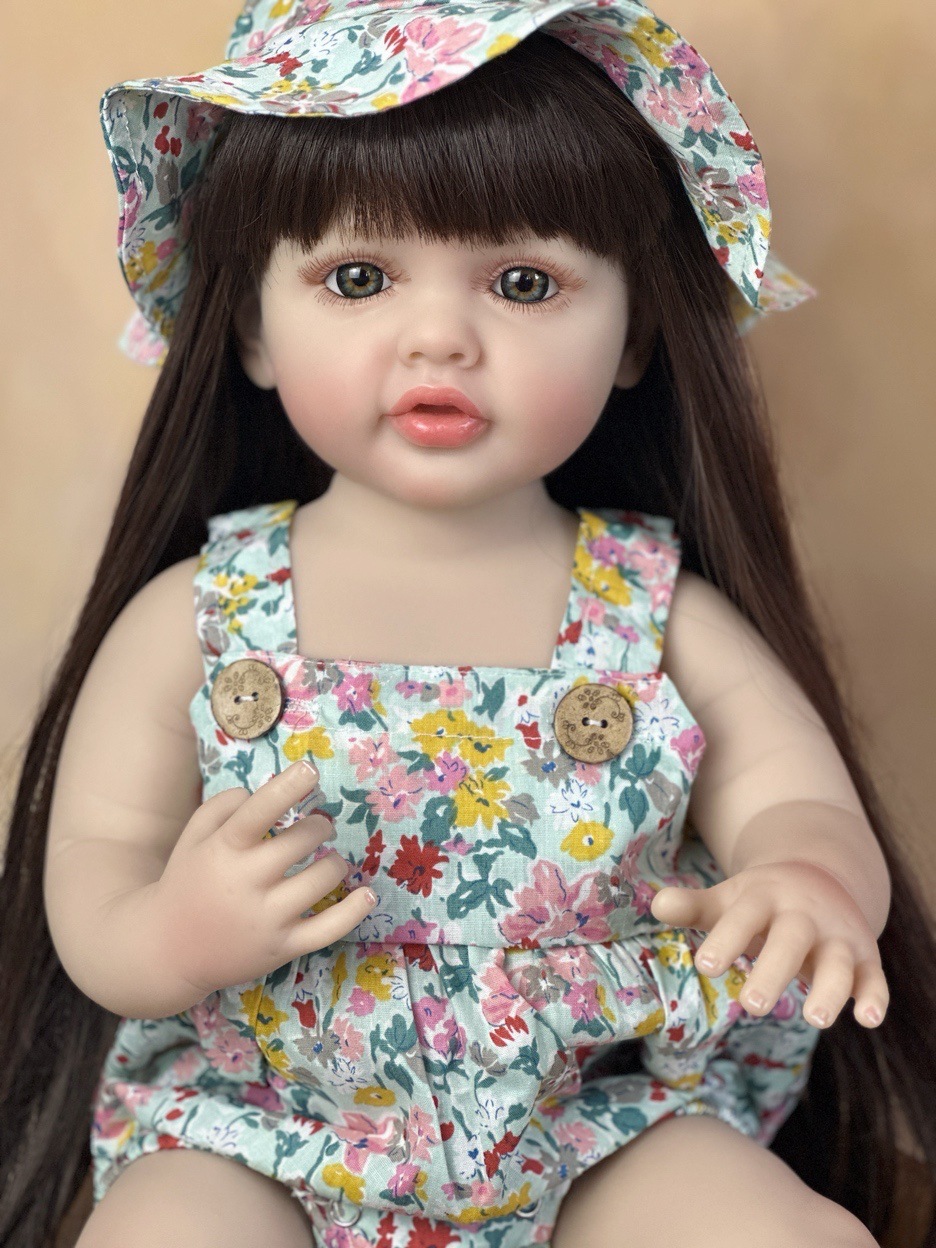 22Inch Cuddly Full Body Silico - огляд і ціна Reborn Baby Doll Silicone Realistic