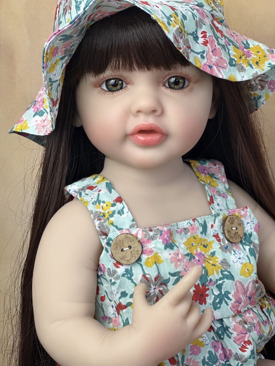 22Inch Cuddly Full Body Silico - огляд і ціна Reborn Baby Doll Silicone Realistic