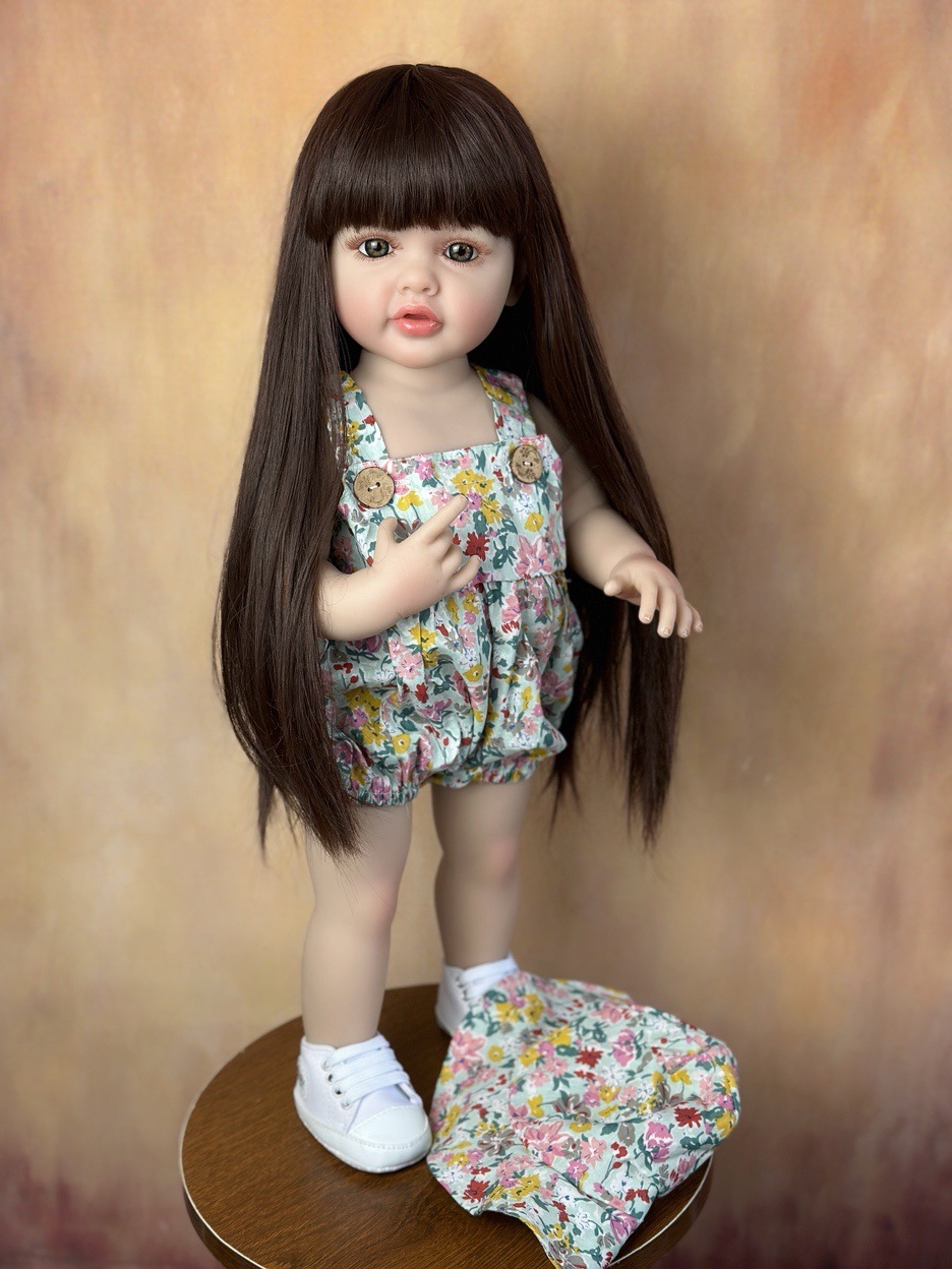 22Inch Cuddly Full Body Silico - огляд і ціна Reborn Baby Doll Silicone Realistic