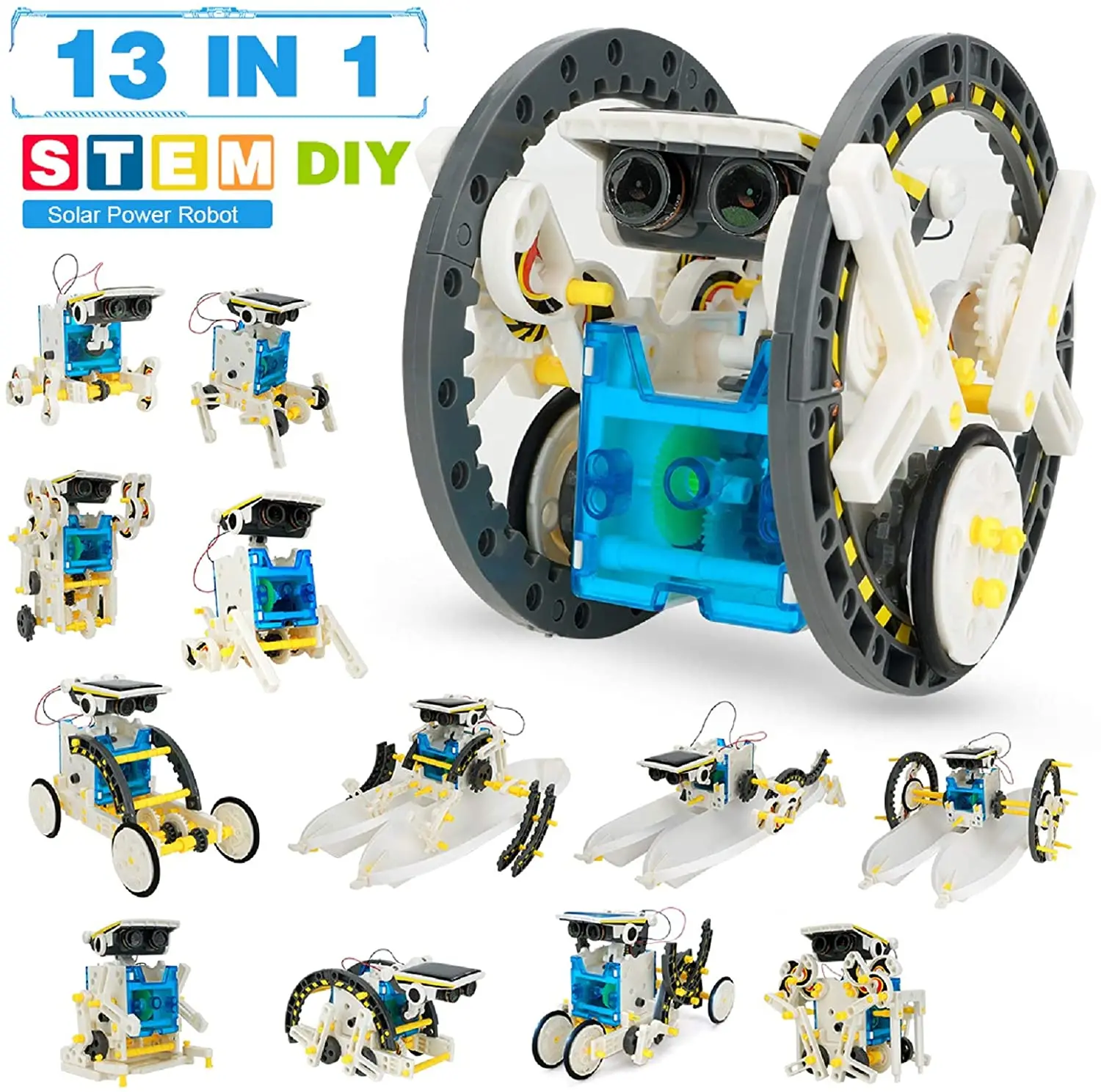 STEM 12IN1 Solar Robot Kit Edu - огляд і ціна Stem Solar Robot Kit For Kids