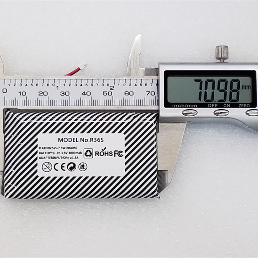 Battery For 3.7V 3100mAh For O - огляд і ціна Retro Handheld Game Console R36S